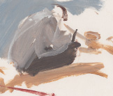 Mending nets painting by Esther Tyson