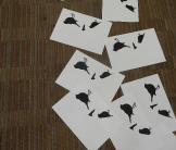 Esther Tyson's Drying time screenprint workshop