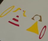 Esther Tyson's Two colours screenprint workshop